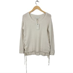 🆕️Lucky Brand Side Lace-up Comfy Sweater